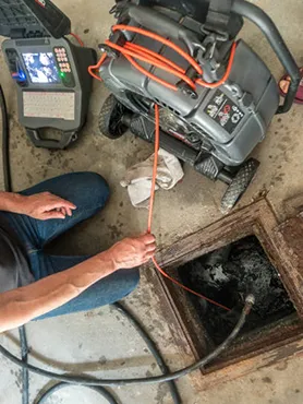 drain line camera inspection
